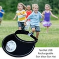 thumbnail image 1 of Camping & Hiking Portable Fan Cap - USB Charging Baseball Hat with Three Speed Adjustable Modes for Summer Enjoyment Outdoors, 1 of 7