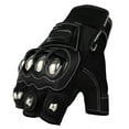 thumbnail image 1 of Outdoor Glove Steel Knuckle Motorcycle Motorbike Powersports Racing Textile Safety Gloves, 1 of 5
