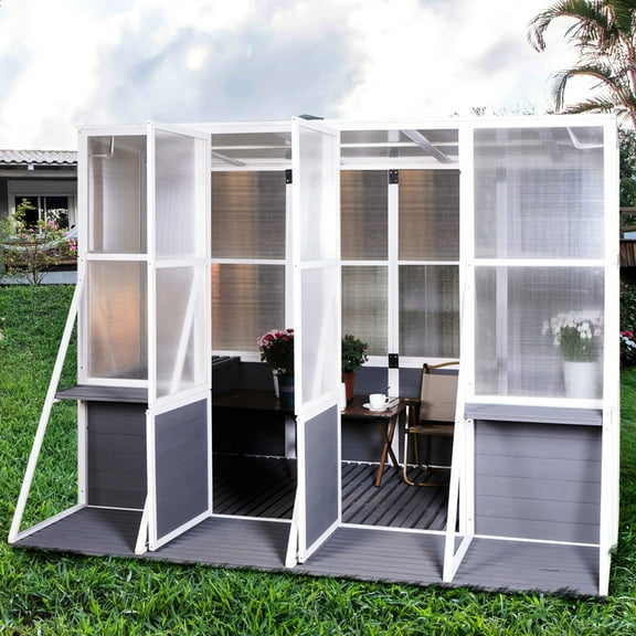 Outdoor Greenhouse With Adjustable Ventilation - Promote Optimal Air Circulation Plant Development