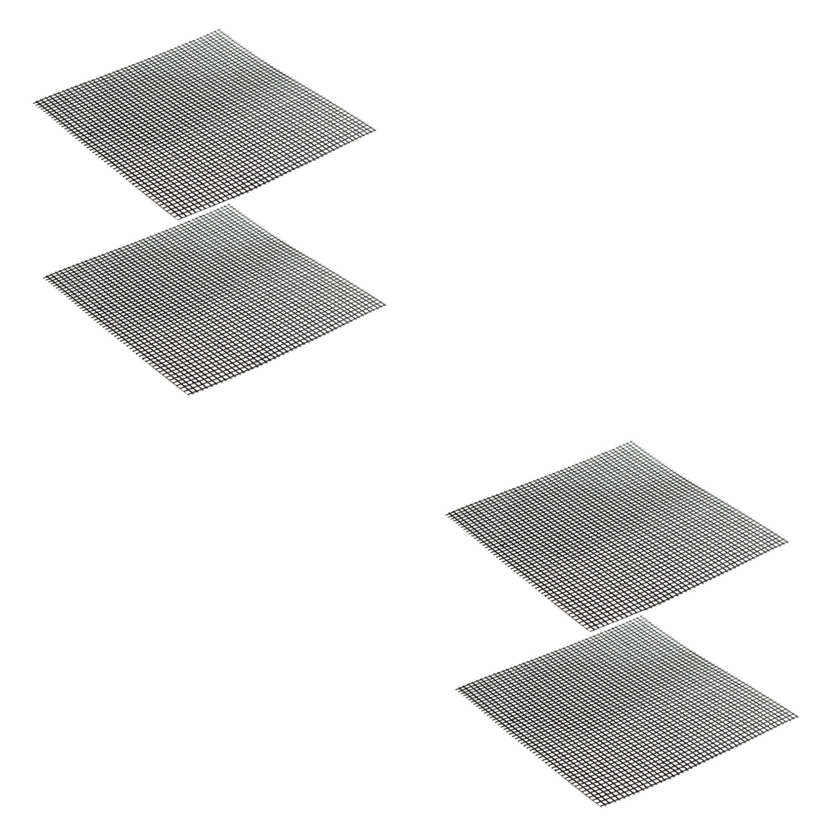 Outdoor Griddle Grill 2 Pieces Barbecue Mat Safe Wet It Cloth Nonstick