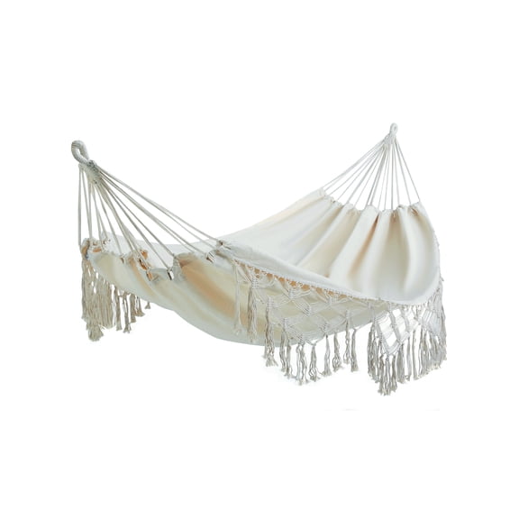 Outdoor Hammock Patio Hammock Beach Vacation Camping Climbing Traveling Hiking Picnic Outdoor Recreation Suitable for 2 Adults with a Maximum Load of 400lbs