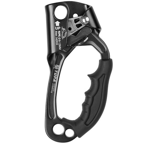 Outdoor Hand Ascender Rock Climbing Ascender 8-12mm Vertical Rope Access Climbing Rescue Caving