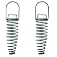 thumbnail image 1 of Outdoor Hanging Metal Wire Wild Bird Feeder,Happon 2 Pack Hanging Corn Holder for Squirrels,Corn Caddy Squirrel Feeder, Metal Holder for Corn, Fruit Slices, 1 of 8