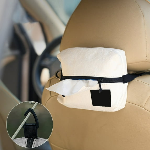 Outdoor Hanging Paper Towel and Tissue Storage Bag, Car and Camping Multi-Functional Organizer, Portable Waterproof Tissue Holder