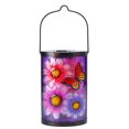 thumbnail image 1 of Outdoor Hanging Solar Lantern,Solar LED Lantern,Hanging Lamp,Decorative Lamp,Butterfly pattern for Outdoor Patio Garden Yard Decoration, 1 of 8