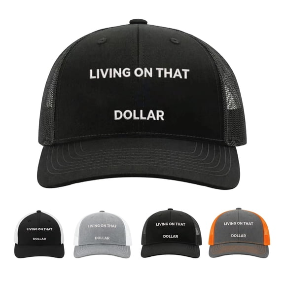 Outdoor Hat Unstructured Design Sun Protection Sport Hats for Womens and Mens Funny Blue Collar Dollar Trucker Hat For Men Women,C 1PCS