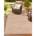 thumbnail image 1 of Outdoor Haversham Collection Area Rug Beige - 9'x12', 1 of 5