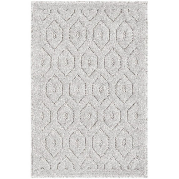Outdoor Haversham Collection Area Rug Grey - 2'x3'