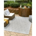 thumbnail image 1 of Outdoor Haversham Collection Area Rug Grey - 4'x6', 1 of 5