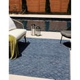 thumbnail image 1 of Outdoor Haversham Collection Area Rug Navy Blue - 9'x12', 1 of 5