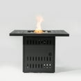 thumbnail image 1 of Outdoor Heater 34" Propane Gas Fire Pit Table, 50000 BTU Rectangular Steel Fire Pit for Outside Patio Deck Garden Courtyard- Black,Patio Heater, 1 of 9
