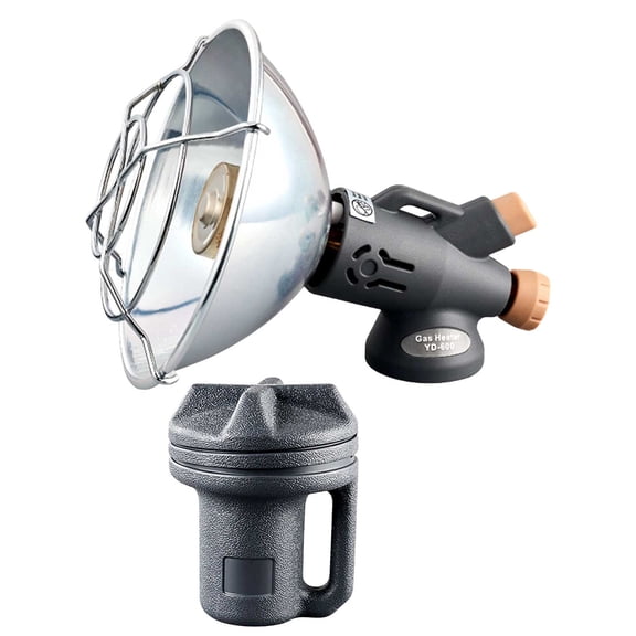 Outdoor Heater Portable Camping Tent Warmer for Ice Fishing Winter Activities Compact Heating Stove with Adjustable Temperature Control Vintage Design Easy Operation Gas Tank Compatible