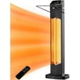 Outdoor Heaters for Patio, 1500W Infrared Electric Heater with Remote