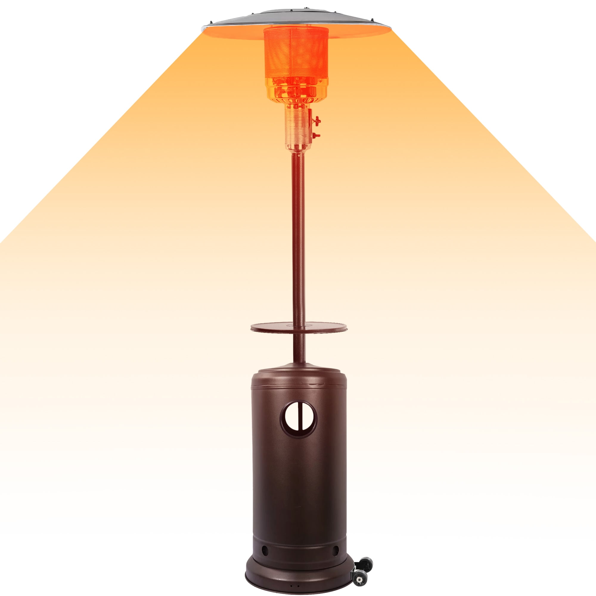 Outdoor Heaters for Patios, 47000BTU Propane Patio Heater with Wheels