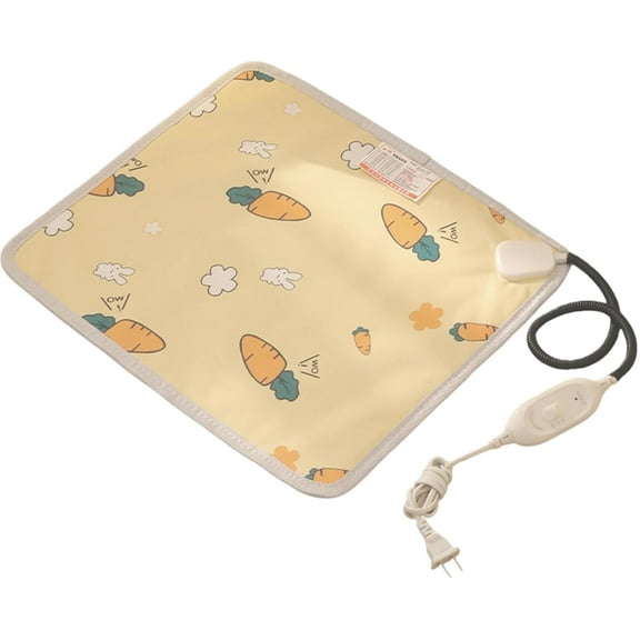 Outdoor Heating Pad for Cats |Cat Warming Pad - Heated Pet Bed | for Animal Puppy Bunny Kitten House Winter Camping Couch (a)