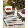 thumbnail image 1 of Outdoor Helena Collection Area Rug Ivory - 2'x3', 1 of 5