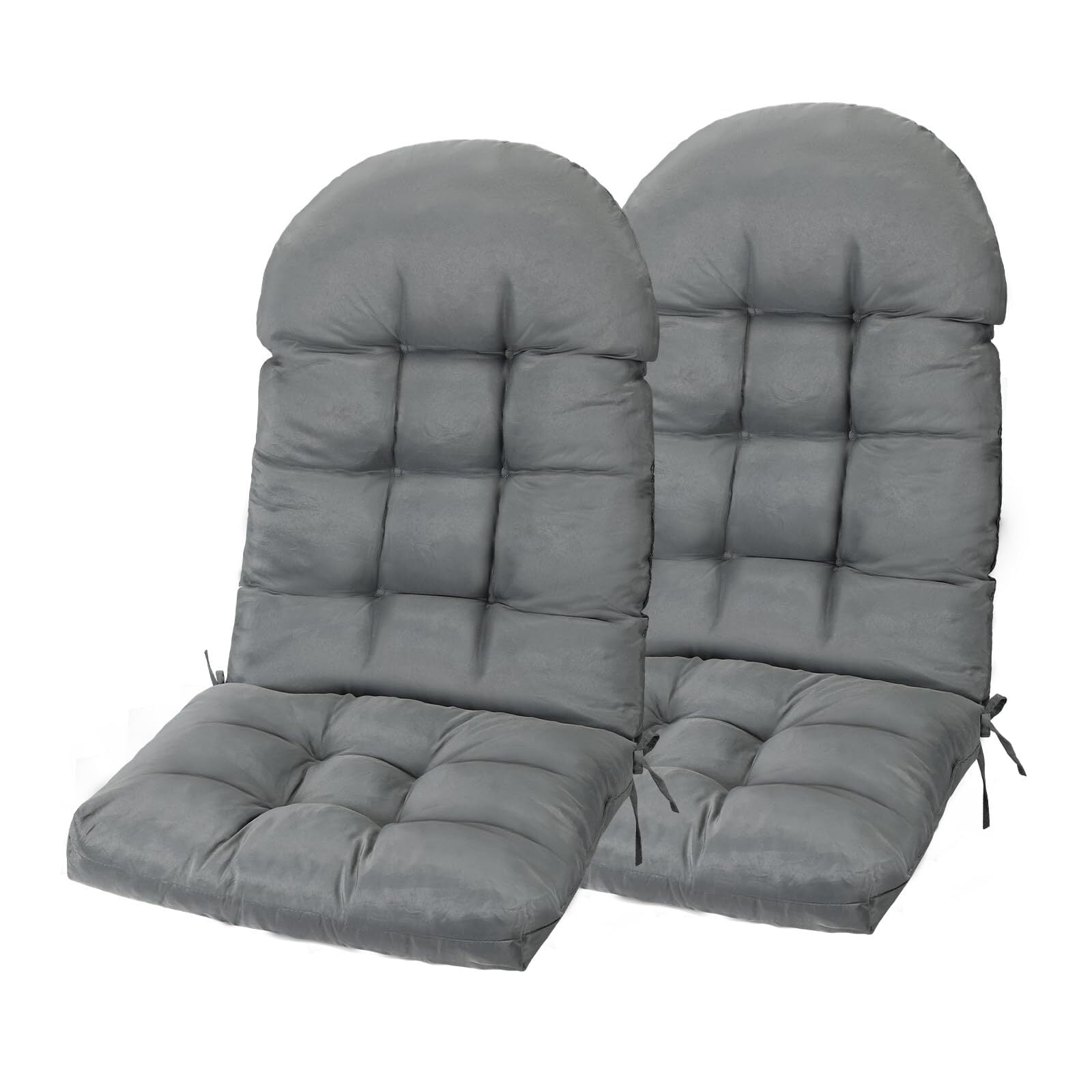 Outdoor High Back Chair Cushion Upgraded Thickened Water-Repellent & Fade-Resistan Patio Chair Cushions For Outdoor Furniture, 43" x20" x4" 1PC Blue