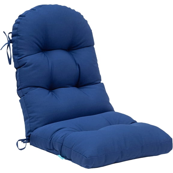 Outdoor High Back Chair Cushion for Adirondack, All Weather Rocking Chair Cushions Thick Padded Replacement for Patio Furniture,Royal Blue