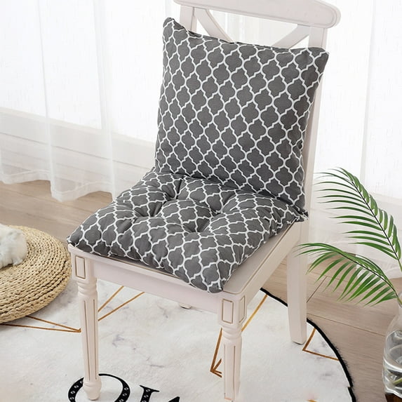 Outdoor High Back Chair Cushions,Chair Cushions High Back,Non-Slip Patio Chair Cushions Seating Set,High Back Chair Cushions Indoor Outdoor Porch Rocking(Gray A 32*16in)