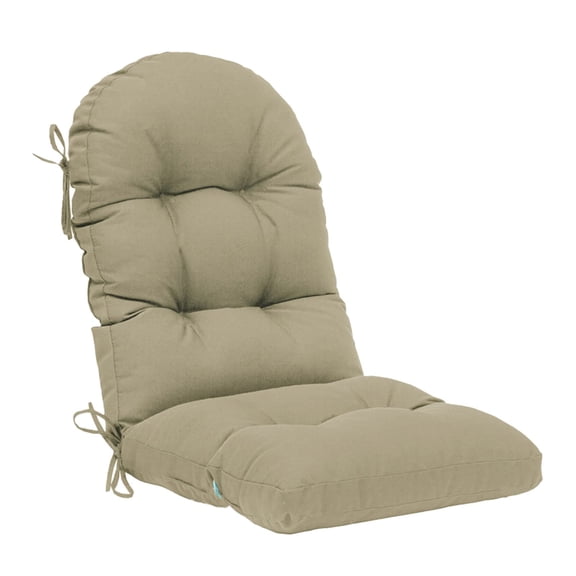Outdoor High Chair Cushion For Adirondack All Weather Rocking Cushions Thick Padded Replacement Pationiture Beige