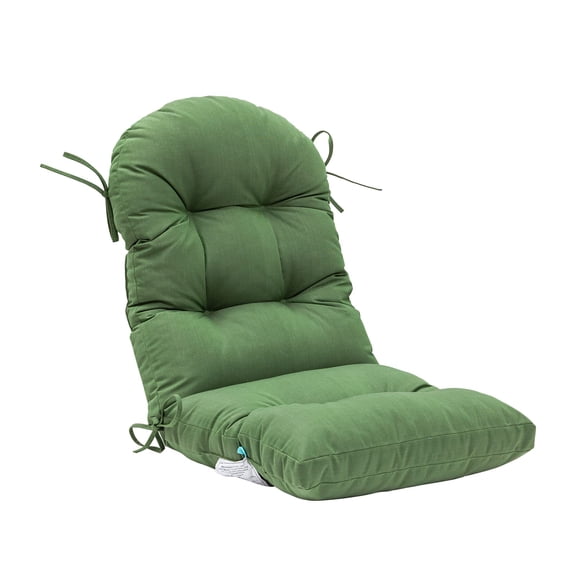 Outdoor High Chair Cushion For Adirondack All Weather Rocking Cushions Thick Padded Replacement Pationiture Dark Green