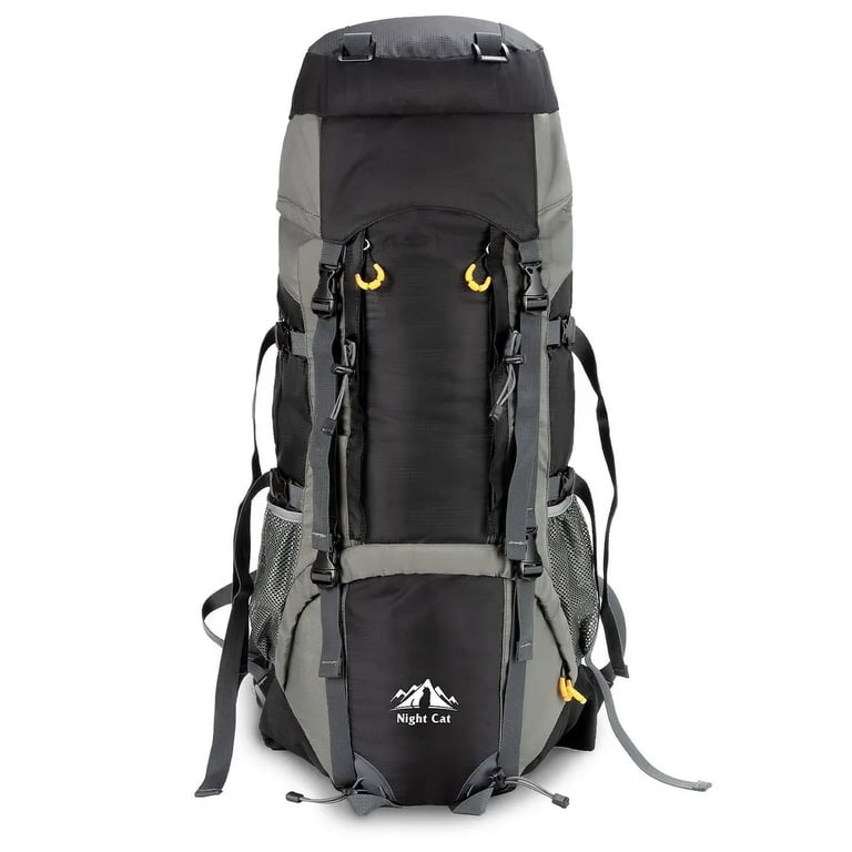 travel backpack with rain cover M-Tac Waterproof - Bag Rain Cover 30-40L Features Large Capacity 50L 60L Camping Backpack - Black