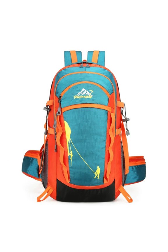 Outdoor Hiking Backpack Large Capacity Travel Bag For Camping Trekking Climbing Unisex Sports Rucksack With Water Repellent Material And Comfortable Shoulder Support