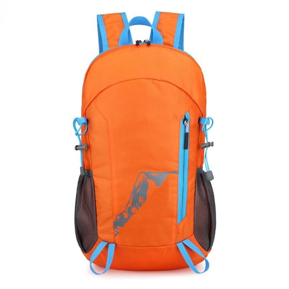 Outdoor Hiking Backpack, Waterproof Mountaineering Bag, Large Capacity Lightweight Foldable Travel Backpack, Durable Nylon Polyester Outdoor Sports Gear