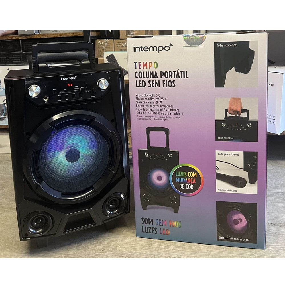 Wireless led hotsell tailgate speaker