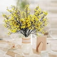 thumbnail image 1 of Outdoor Home Decor Fall Faux Flowers Babys Breath Flower Bulk Artificial Gypsophila Bouquet Silk Floral Arrangements Centerpieces For Home Kitchen Bedroom, 1 of 3