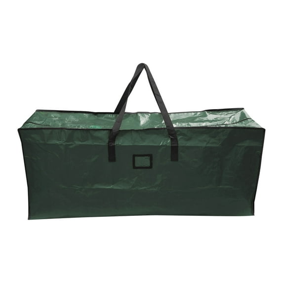 Outdoor Home and Dustproof Christmas Tree Storage Bag, Artificial Christmas Tree Storage Box with Reinforced Handles, Two-Way Zipper, and Attached Card Slot for Easy Identification and Protection