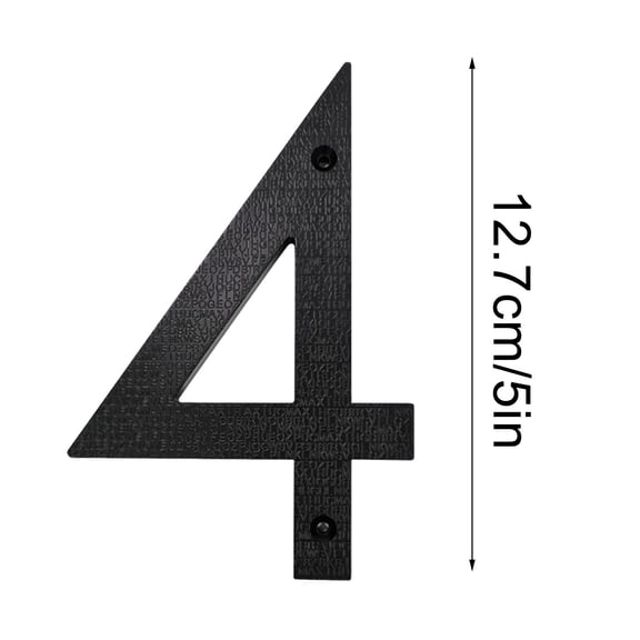 Outdoor House Numbers Modern Black Metal House Numbers 5 Inch House Numbers Outdoor Floating House Numbers Residential Street Address Numbers