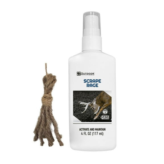 Outdoor Hunting Lab Scrape Rage Attractant Scent for Whitetail Deer Hunting - 4 oz