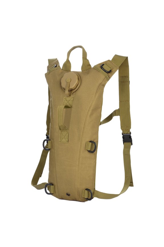 Outdoor Hydration Backpack Lightweight Hydration Pack with 3L Water Bladder Water Backpack for Hiking Running Biking Climbing Khaki