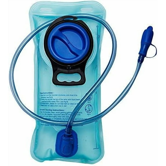 Outdoor Hydration Bladder, 2 Liter Leak Proof Water Bladder, Water Reservoir for Hydration Pack