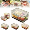 thumbnail image 1 of Outdoor Ice Preservation Box, Snackle Box with Handle, Double Layer Portable Kitchen Refrigerator Storage Box for Camping Picnic, 1 of 9