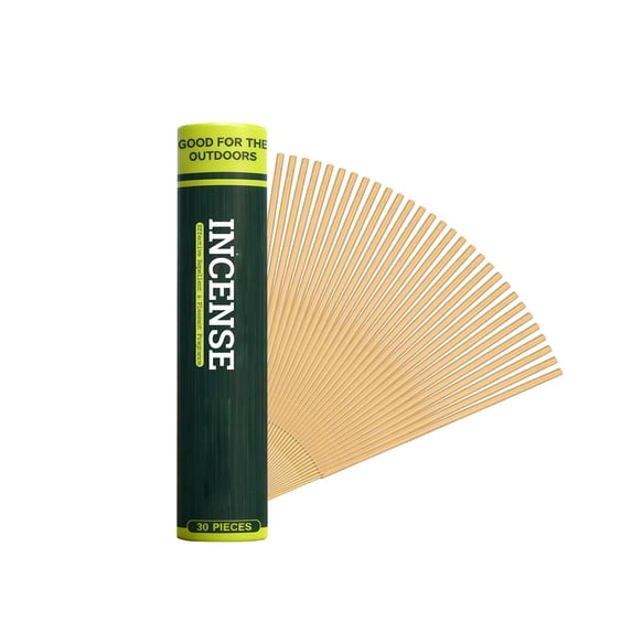 Outdoor Incense Sticks Natural Plant-Based Aromatic Mosquito Repellent for Patio Garden Camping 30 Pieces Long Burning Duration