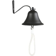 Outdoor & Indoor Dinner Bell - Large Cast Iron Bell, Ideal for Wall or Hanging, Suitable for Home, School or Church