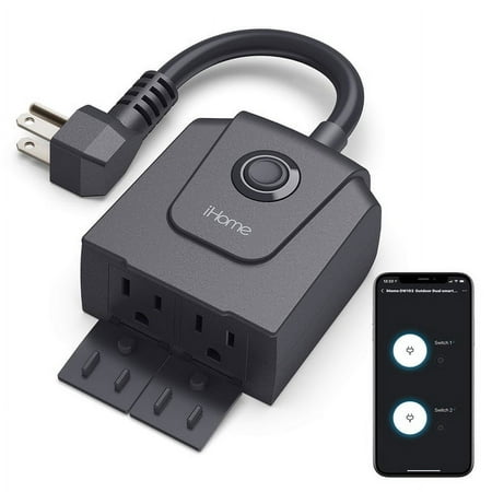 Outdoor + Indoor Dual Smart Plug