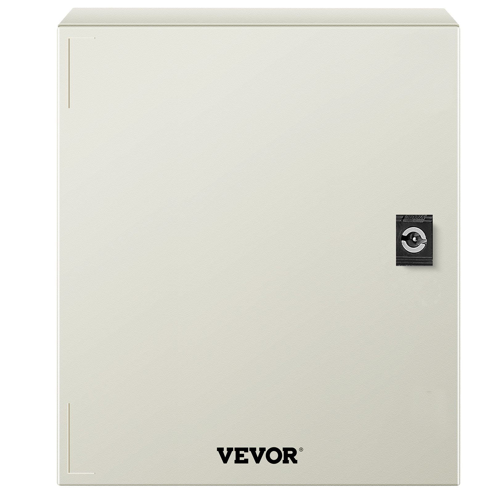 Outdoor/Indoor Fiberglass STELL Enclosure, 12 x 10 x 6 Inch NEMA 4X & IP66 Waterproof Electrical Junction Box with Mounting Plate (30 x 25 x 14 cm)