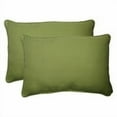 thumbnail image 1 of Pillow Perfect Outdoor Forsyth Corded Oversized Rectangular Throw Pillow, Turquoise, Set of 2, 1 of 2
