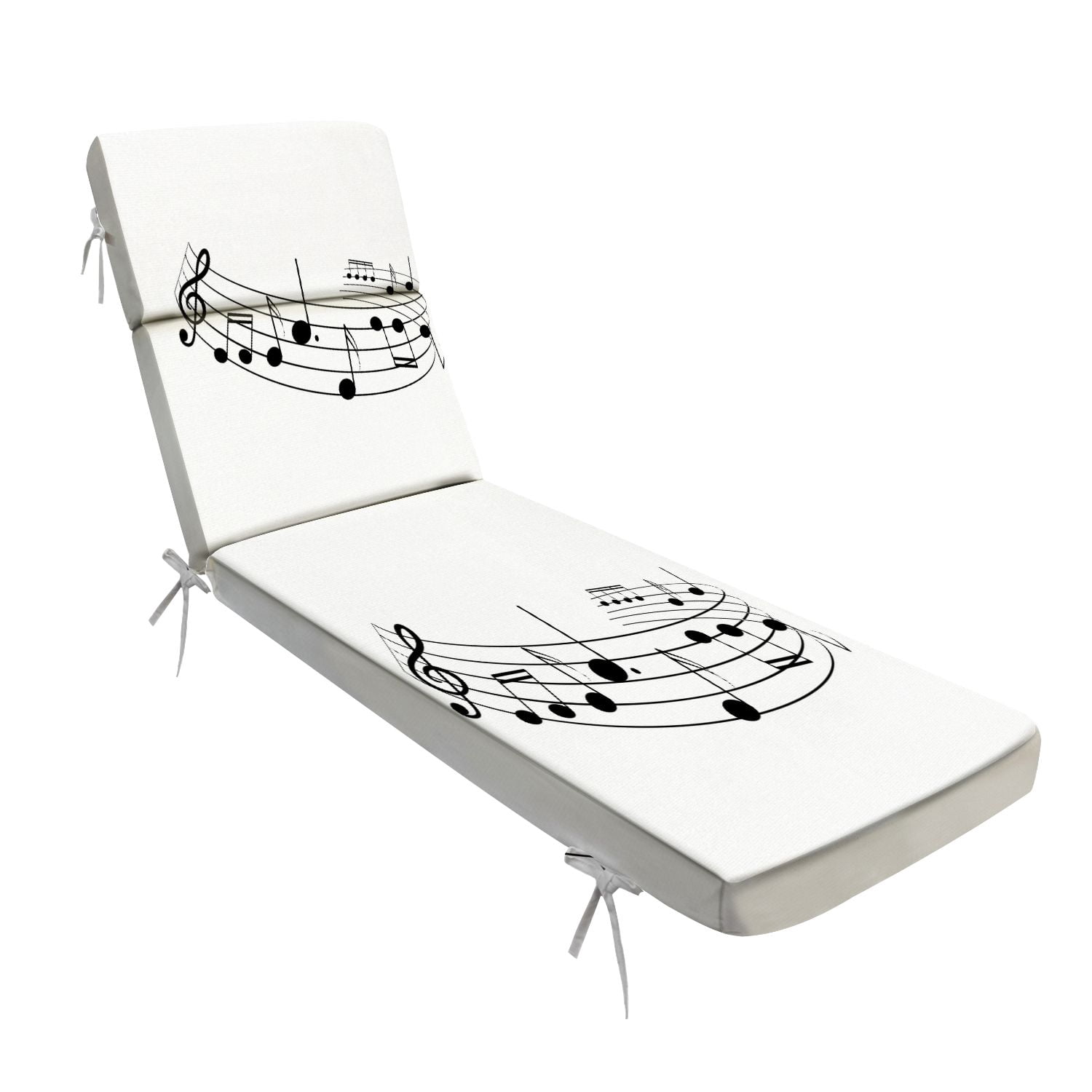 Patio Notes Outdoor Indoor Lounge Patio Cushion Curling notes design elements ...