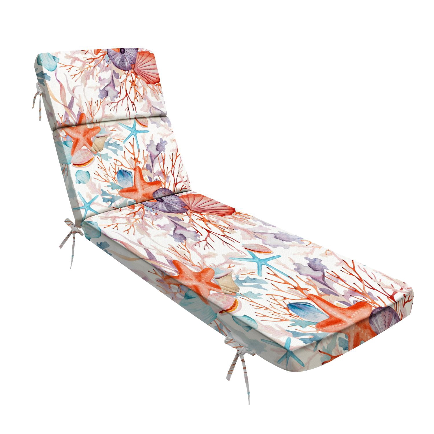 Outdoor Indoor Lounge Patio Cushion Watercolor seamless pattern ...