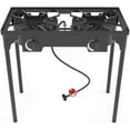 Outdoor & Indoor Portable Propane Stove, Single & Double Burners with