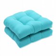 thumbnail image 1 of Outdoor & Indoor Splash Maui Wicker Seat Cushion, Set of 2 - Blue, 1 of 1