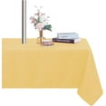 thumbnail image 1 of Outdoor and Indoor Tablecloth - Washable Table Cover Waterproof Wrinkle Free Table Cloth with Zipper and Umbrella Hole for Spring/Summer/Party/Picnic/BBQS/Patio Beige 60R, 1 of 6