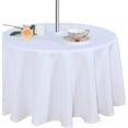 thumbnail image 1 of Outdoor and Indoor Tablecloth - Washable Table Cover Waterproof Wrinkle Free Table Cloth with Zipper and Umbrella Hole for Spring/Summer/Party/Picnic/BBQS/Patio Beige 60R, 1 of 6