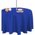 thumbnail image 1 of Outdoor and Indoor Tablecloth - Washable Table Cover Waterproof Wrinkle Free Table Cloth with Zipper and Umbrella Hole for Spring/Summer/Party/Picnic/BBQS/Patio Beige 60R, 1 of 6