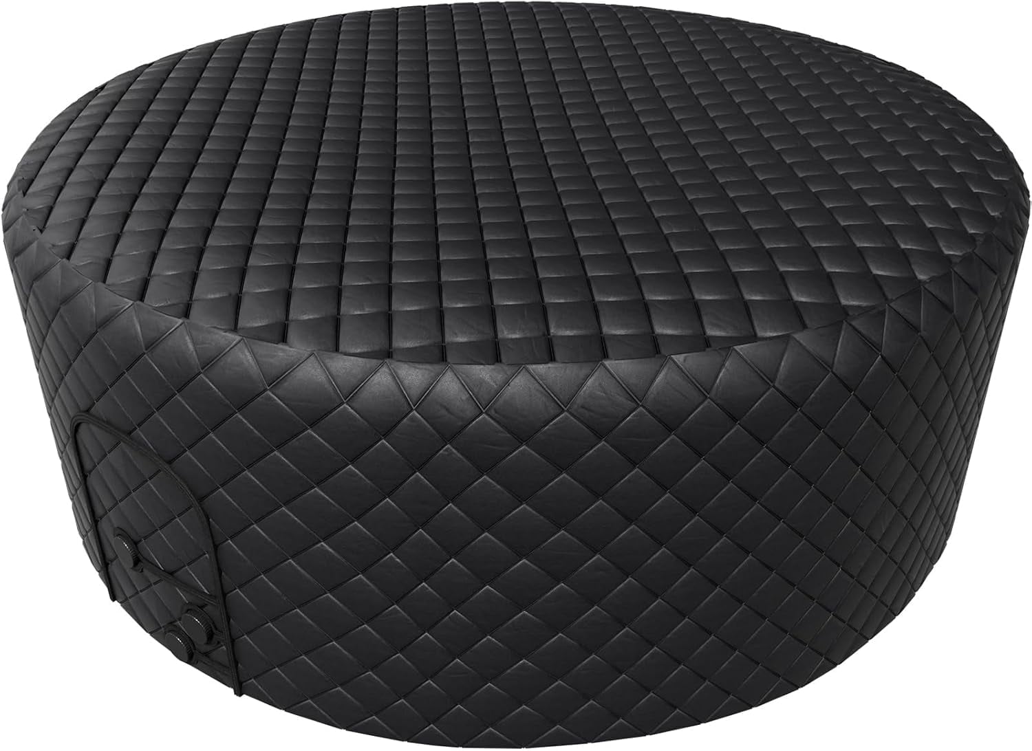 Outdoor Inflatable Hot Tub for 2-4 Person Round Thickened Insulation Cover(NOT Include Tub), Energy Efficient Hot Tub Insulated Thermal Cover Full Coverage for Keeping Warm Extra Insulation Dustproof
