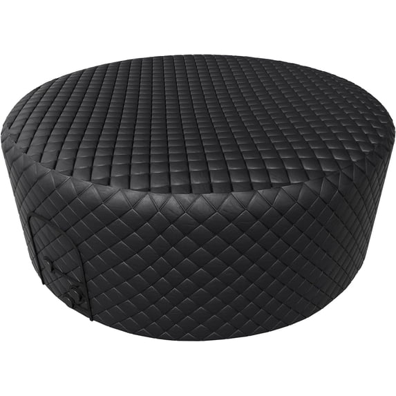 Outdoor Inflatable Hot Tub for 2-4 Person Round Thickened Insulation Cover(NOT Include Tub), Energy Efficient Hot Tub Insulated Thermal Cover Full Coverage for Keeping Warm Extra Insulation Dustproof